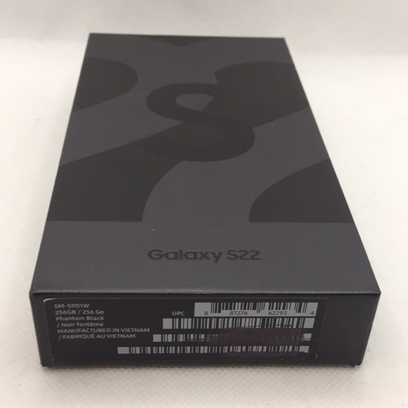 Empty Box Only For Samsung Galaxy S22 Smartphone - Picture 9 of 9